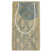 Decoratief zilver Bosbouw Klein Cadeauzakje (Voorkant)