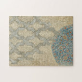 Decoratief zilver Bosbouw Legpuzzel (Horizontaal)