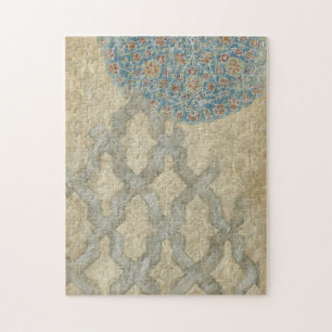 Decoratief zilver Bosbouw Legpuzzel