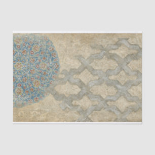 Decoratief zilver Bosbouw Tissuepapier