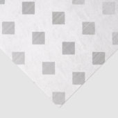 Decoratief Zilver Grijs Wit Diamant Patroon Tissuepapier (Detail)