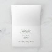 Decoraties Nieuw Adres Kerst Kaart (Binnen)