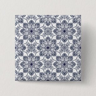 Decoraties Vierkante Button 5,1 Cm