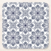 Decoraties Vierkante Kartonnen Onderzetter (Voorkant)