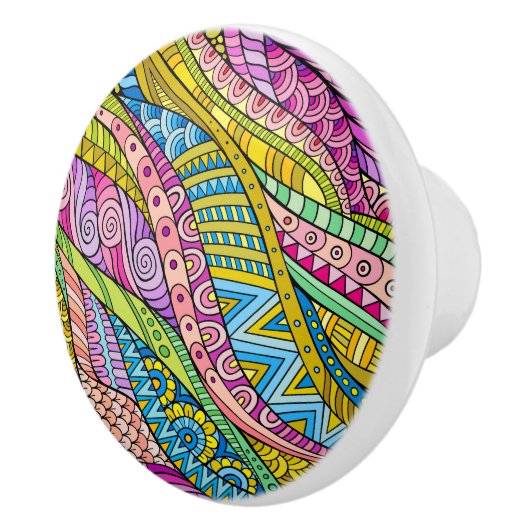 Decoratieve artistieke design lade knoppen - SRF (Rechts)