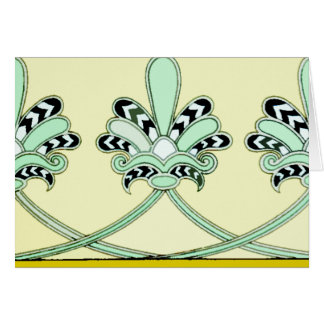 Decoratieve Assyrische ontwerpkaarten