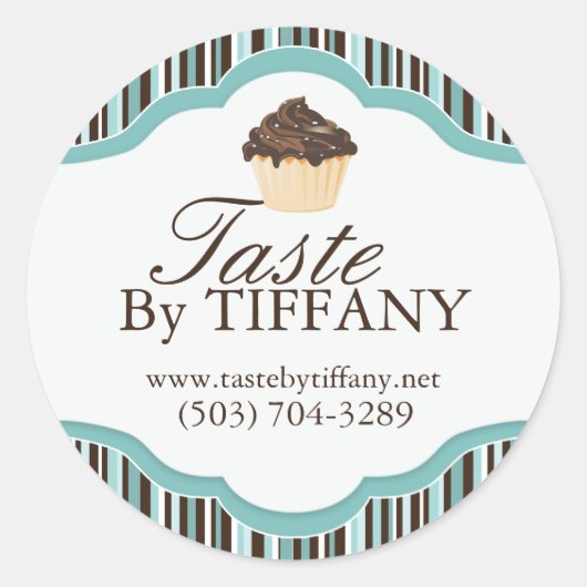 Decoratieve bakkerij Stickers (Voorkant)