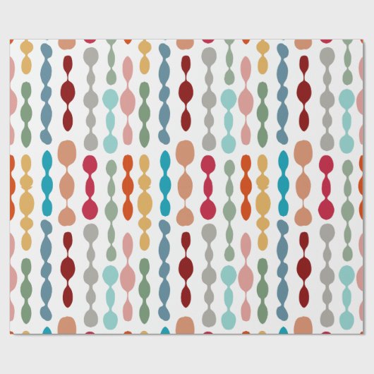 Decoratieve Barbells Cadeaupapier (Vlak)