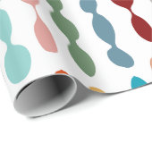 Decoratieve Barbells Cadeaupapier (Rol Hoek)