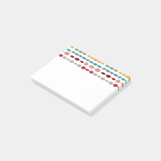 Decoratieve Barbells Post-it® Notes (Schuin)