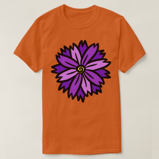Decoratieve bloemen 2 t-shirt (Design voorkant)