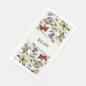  decoratieve butterflies wegwerpbaar servet (Hoek)
