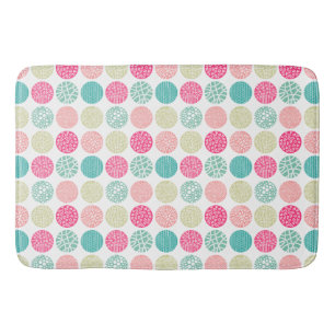 Decoratieve cirkels - Kleuren 01 Badmat