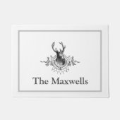 Decoratieve  deer deurmat (Voorkant)