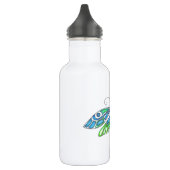 Decoratieve dragonfly waterfles  (Links)