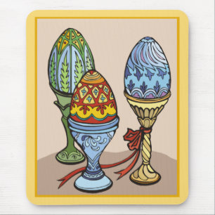 Decoratieve eieren Muismat