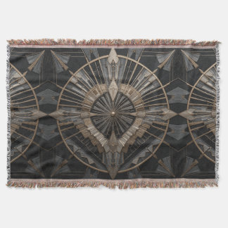 Decoratieve elegante cyclus deken