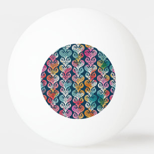 Decoratieve elementen, veelzijdig patroonontwerp. pingpongballen