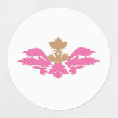 Decoratieve etiketten | Aangepast &  adreslabel Labels (Design 1)