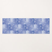 Decoratieve feestdag Snowflakes Yoga Mat (Voorkant (horizontaal))