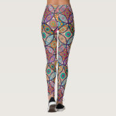 Decoratieve Floral/Mandala-Leggings Leggings (Achterkant)