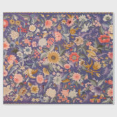 Decoratieve Floral Print Cadeaupapier (Vlak)