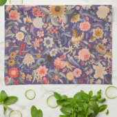 Decoratieve Floral Print Theedoek (Gevouwen)