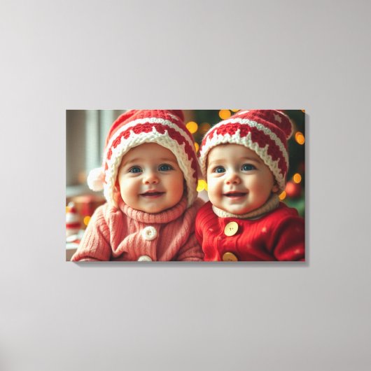 Decoratieve foto canvas afdruk (Voorkant)