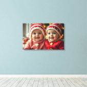 Decoratieve foto canvas afdruk (Insitu (Houten vloer))