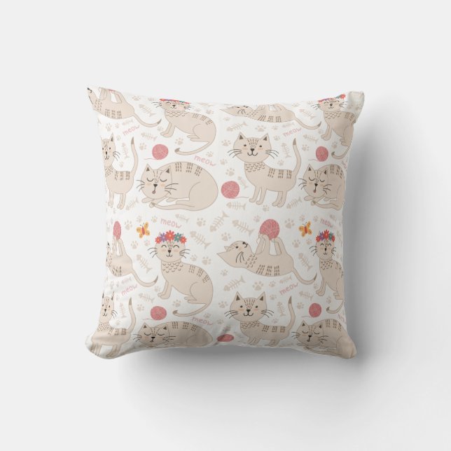 Decoratieve gooi kussens (Voorkant)
