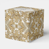 Decoratieve gouden gunstbox bedankdoosjes (Achterkant)