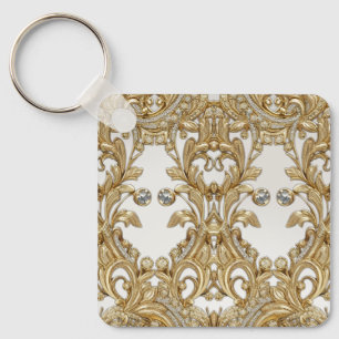 Decoratieve gouden Sleutelhanger