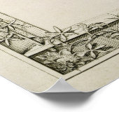 Decoratieve grens, 1809 poster (Hoek)