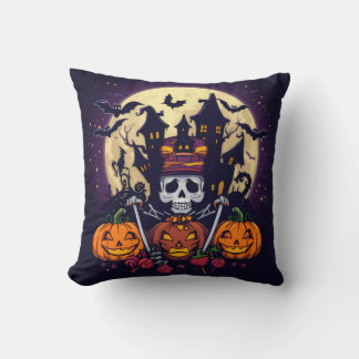 Decoratieve Halloween-kussen - "Home Sweet Haunte Kussen