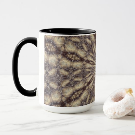 decoratieve herfst 002 mok (Met donut)