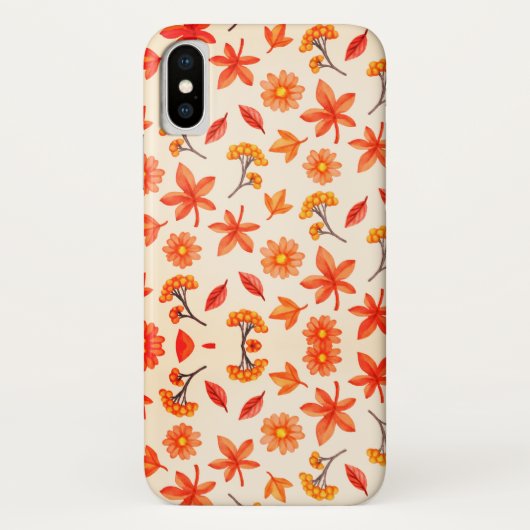 Decoratieve Herfst Case-Mate iPhone Case (Achterkant)