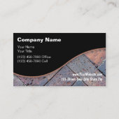 Decoratieve Home Brick Paving Visitekaartje (Voorkant)