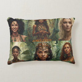 Decoratieve JUNGLEIZER Accent Kussen