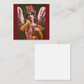 Decoratieve  Kaarten voor de korting op Engel (Voorkant / Achterkant)