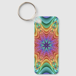 Decoratieve kaleidoscoop-sleutelhanger sleutelhanger