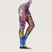 Decoratieve katten van Louis Wain Leggings (Rechts)