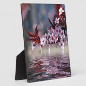 Decoratieve kersenboombloesems fotoplaat (Zijkant)