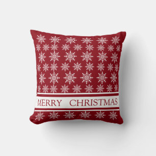 Decoratieve kerst met kristal Snowflake Kussen