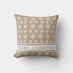 Decoratieve Kerstmis van de Sneeuwvlok van het Kussen