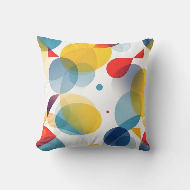 Decoratieve kleurrijke Kussens. Kussen (Voorkant)