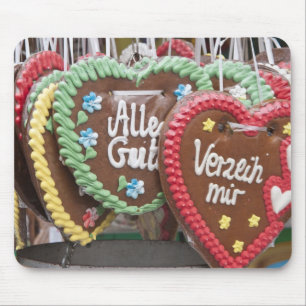Decoratieve koekjes voor ontbijtkoek muismat