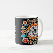 Decoratieve koffie Mok (Voorkant rechts)