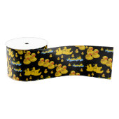 decoratieve koolstof donald duck grosgrain lint (Spoel)