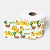 decoratieve koolstof donald duck grosgrain lint (Spoel)