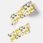 decoratieve koolstof donald duck grosgrain lint (Achterkant)